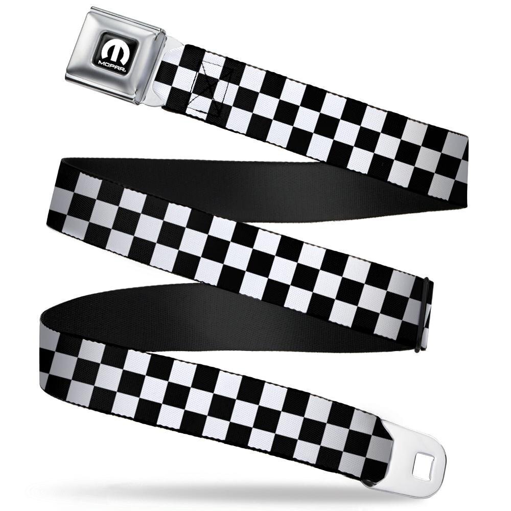 5299 Buckle-down Seatbelt Checkered Mpf-w20304 Belt, Multicolor, 1.5 Wide